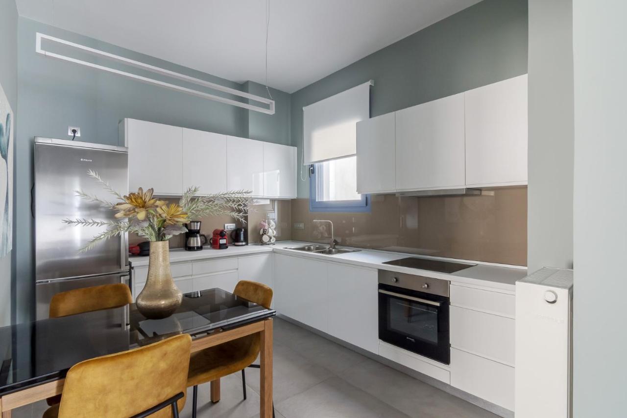 Hippy Designed 3Bedroom Apartment In Heraklion Kültér fotó
