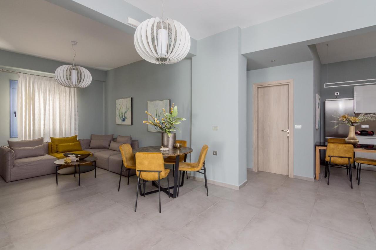 Hippy Designed 3Bedroom Apartment In Heraklion Kültér fotó